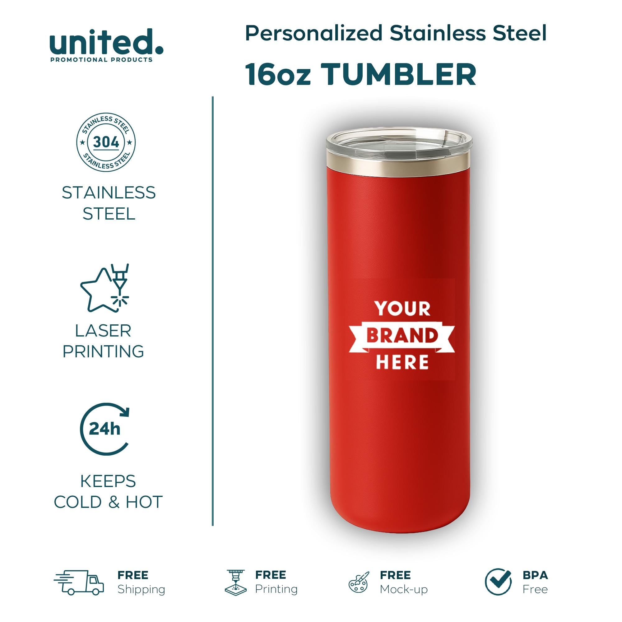 Personalized Custom Tumbler, Custom Engraved Thermos, Company Logo Bulk Order Tumbler, Corporate Client Gift Thermos, Personalized Mug