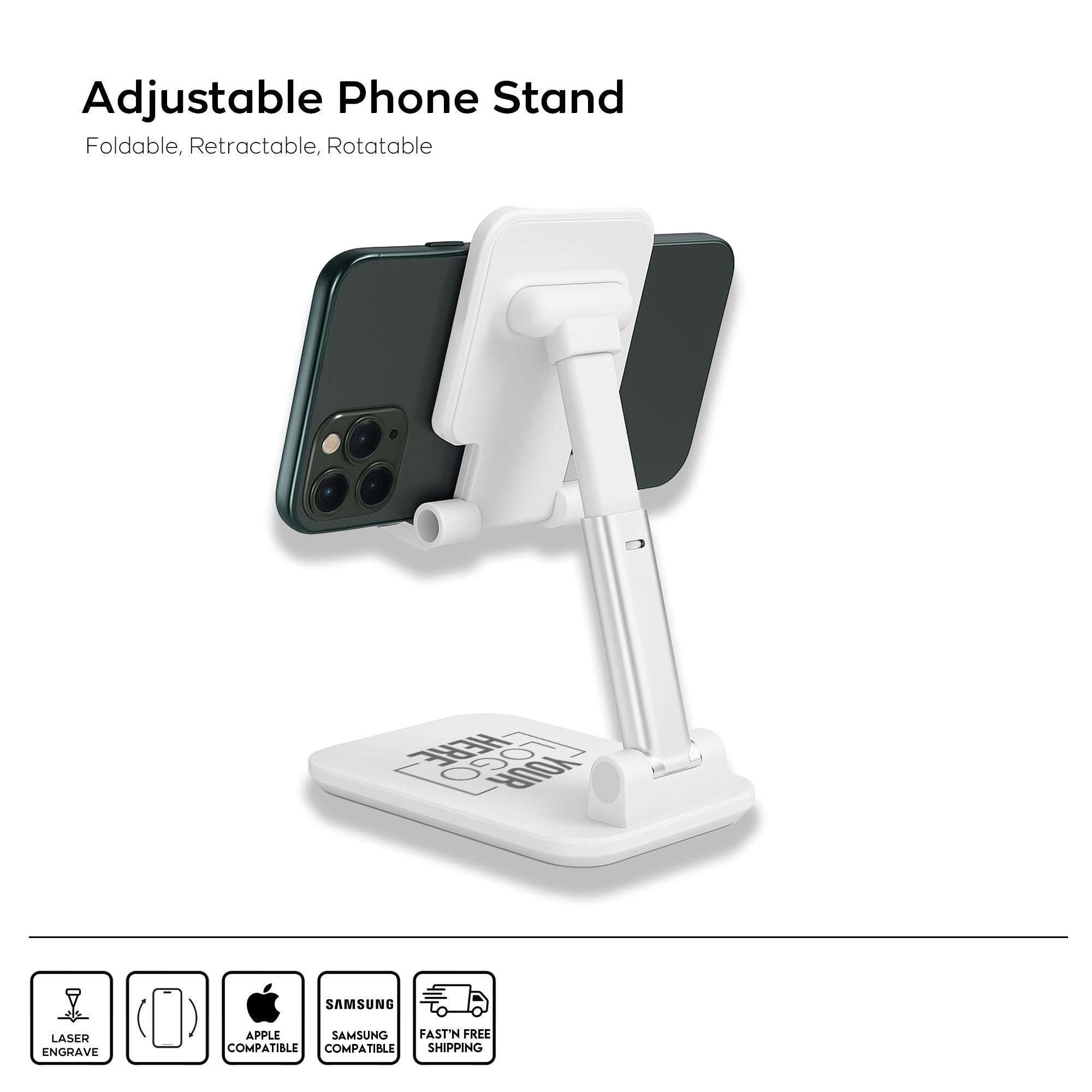 Personalized Giveaway Desktop Phone Stand, Custom Company Logo Phone Stand a, Company Conference Gift Phone Stand, Corporate Giveaway