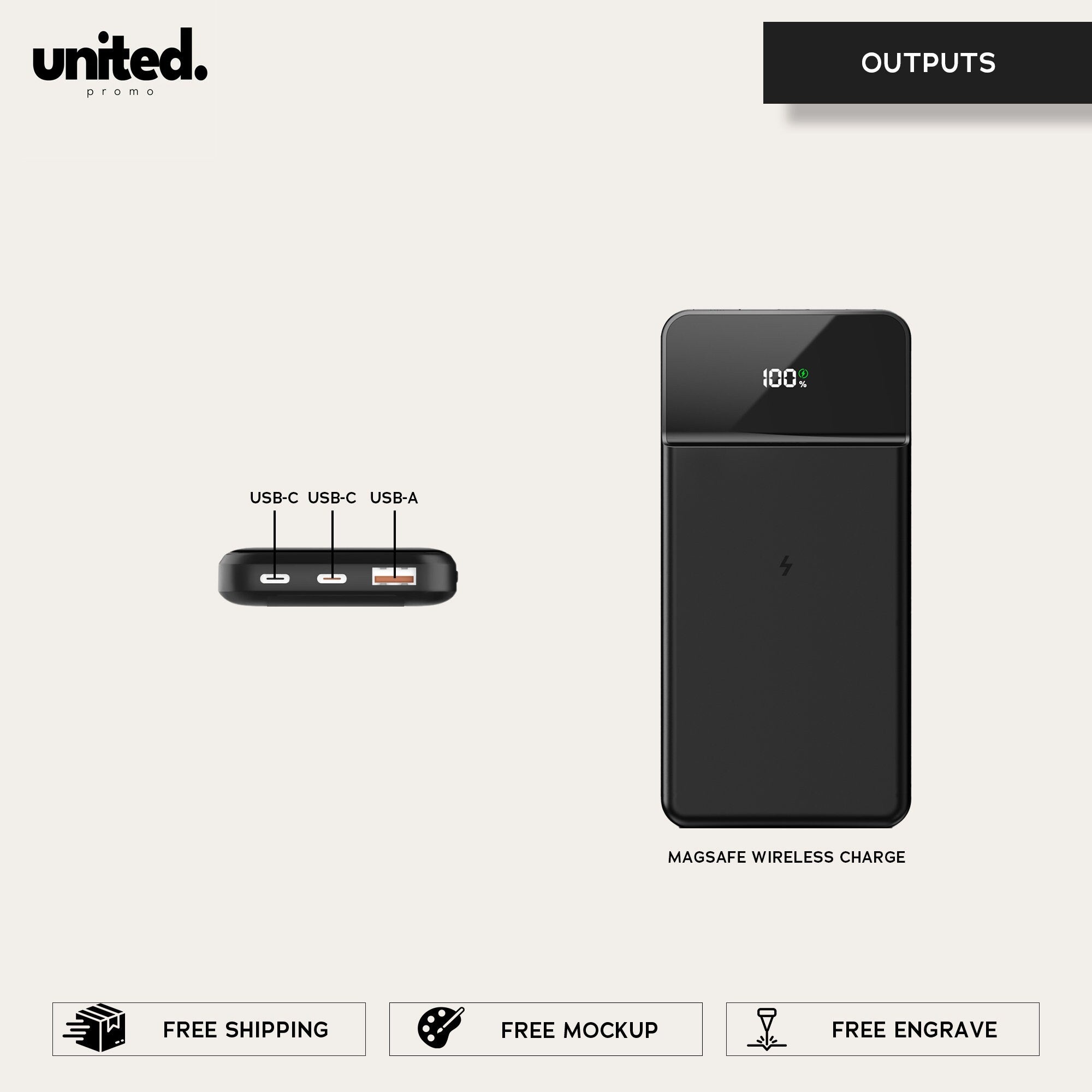 Company Gift Personalized Charger, Customized Gift Powerbank, iPhone Charger, Company Bulk Order Portable Charger, Corporate Logo Charger