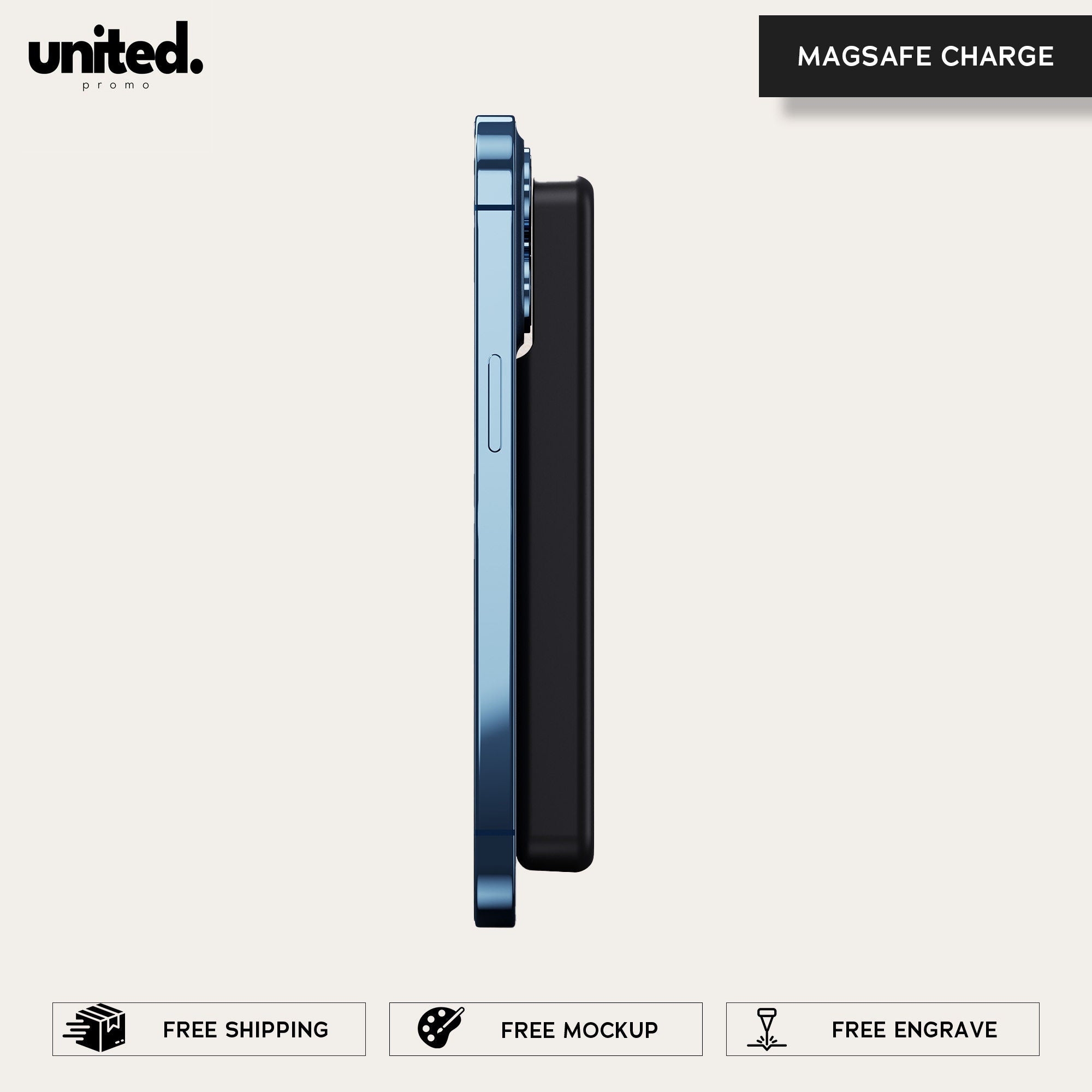 Company Gift Personalized Charger, Customized Gift Powerbank, iPhone Charger, Company Bulk Order Portable Charger, Corporate Logo Charger