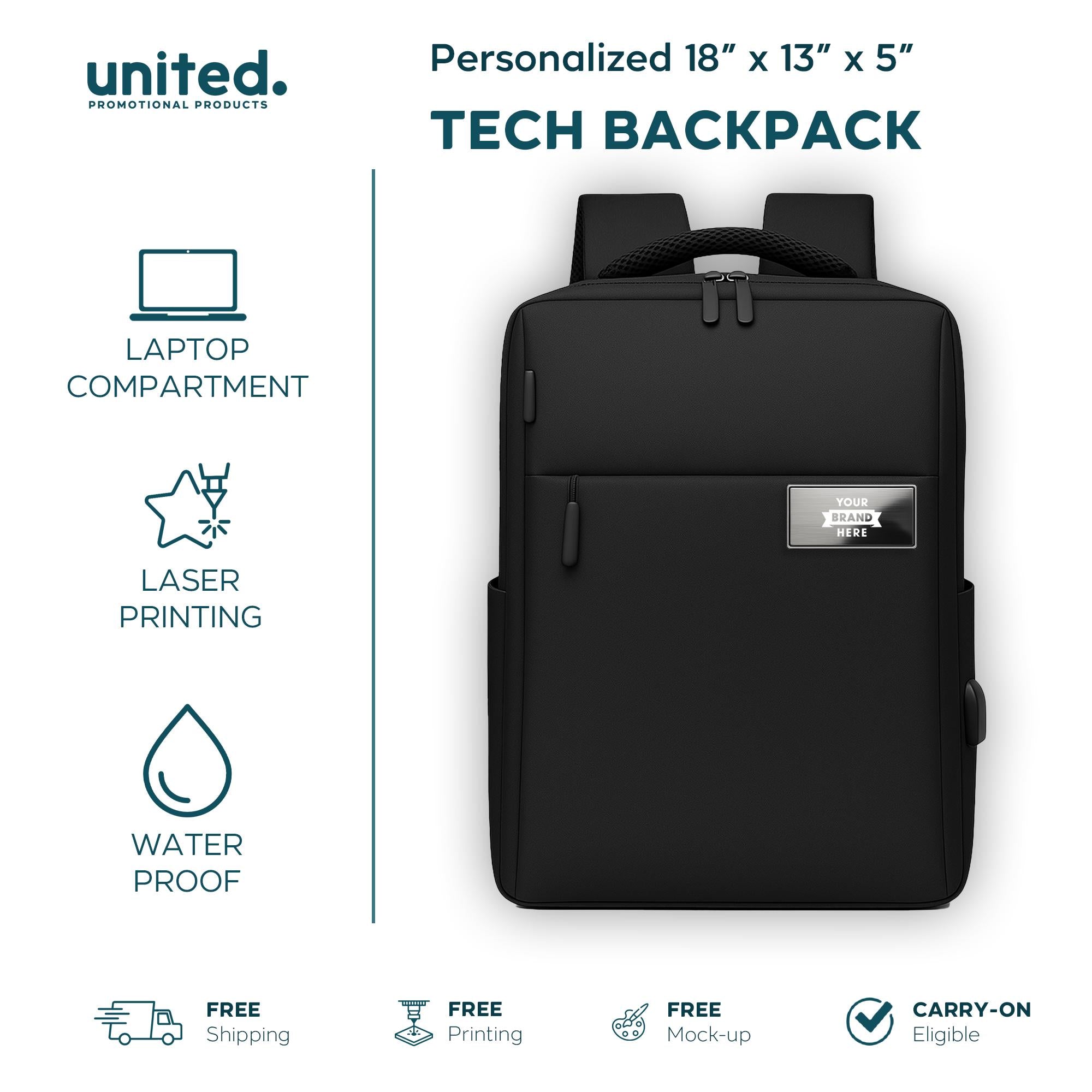 Corporate Gift Backpack, Company Employee Gift Backpack, New Hire Welcome Gift Backpack, Personalized Backpack, Custom Company Promotion