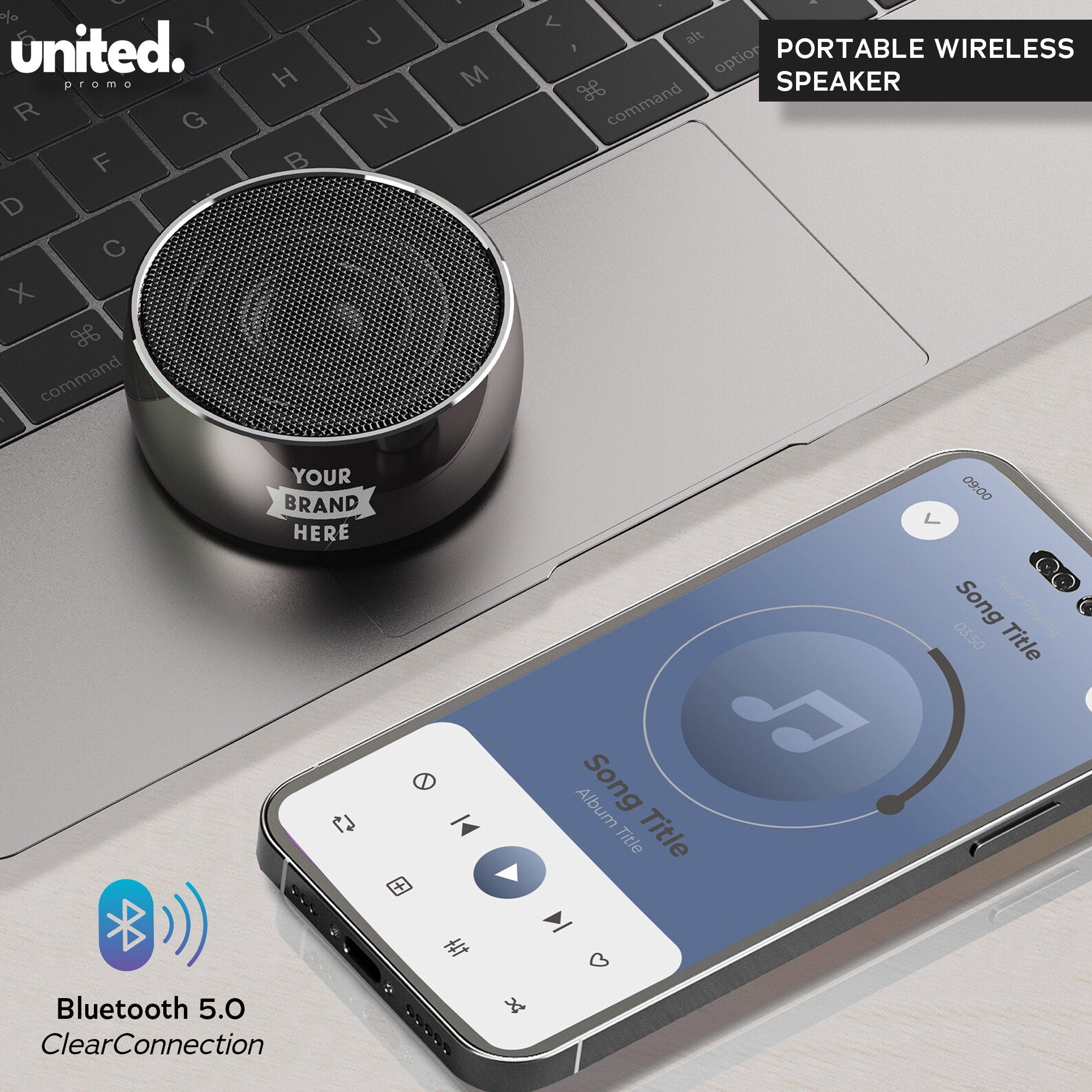 Personalized Promotional Speaker, Company Logo Speaker, Business Gift for Corporates, Teammate Gift for Companies, Corporate New Year Gift