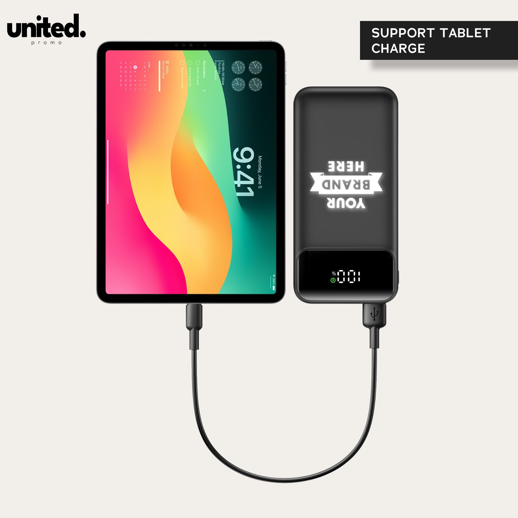 Company Gift Personalized Charger, Customized Gift Powerbank, iPhone Charger, Company Bulk Order Portable Charger, Corporate Logo Charger