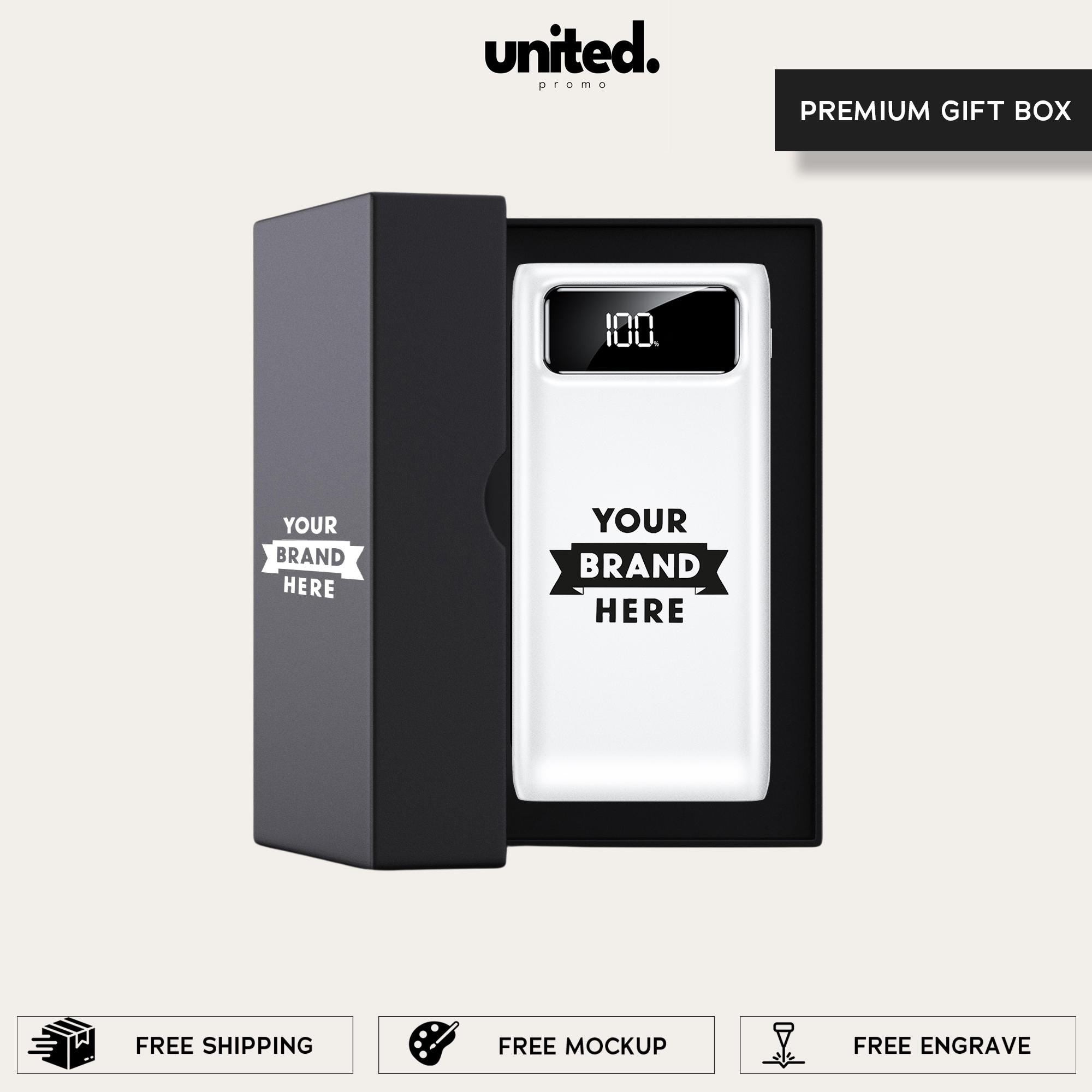 Company Gift Personalized Charger, Customized Gift Powerbank, iPhone Charger, Company Bulk Order Portable Charger, Corporate Logo Charger