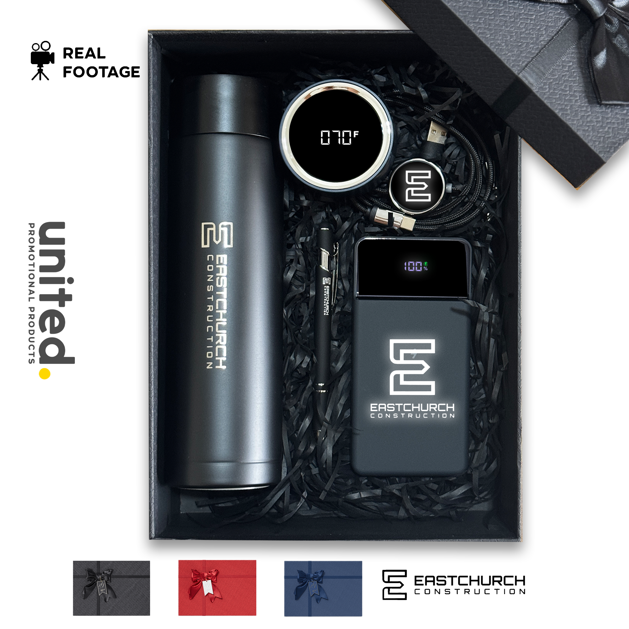 Company Logo Affordable Gift Box, Corporate Client Holiday Gift Box, Personalized Employee Gift Box, Business Logo New Year Gift Box (Copy) (Copy)