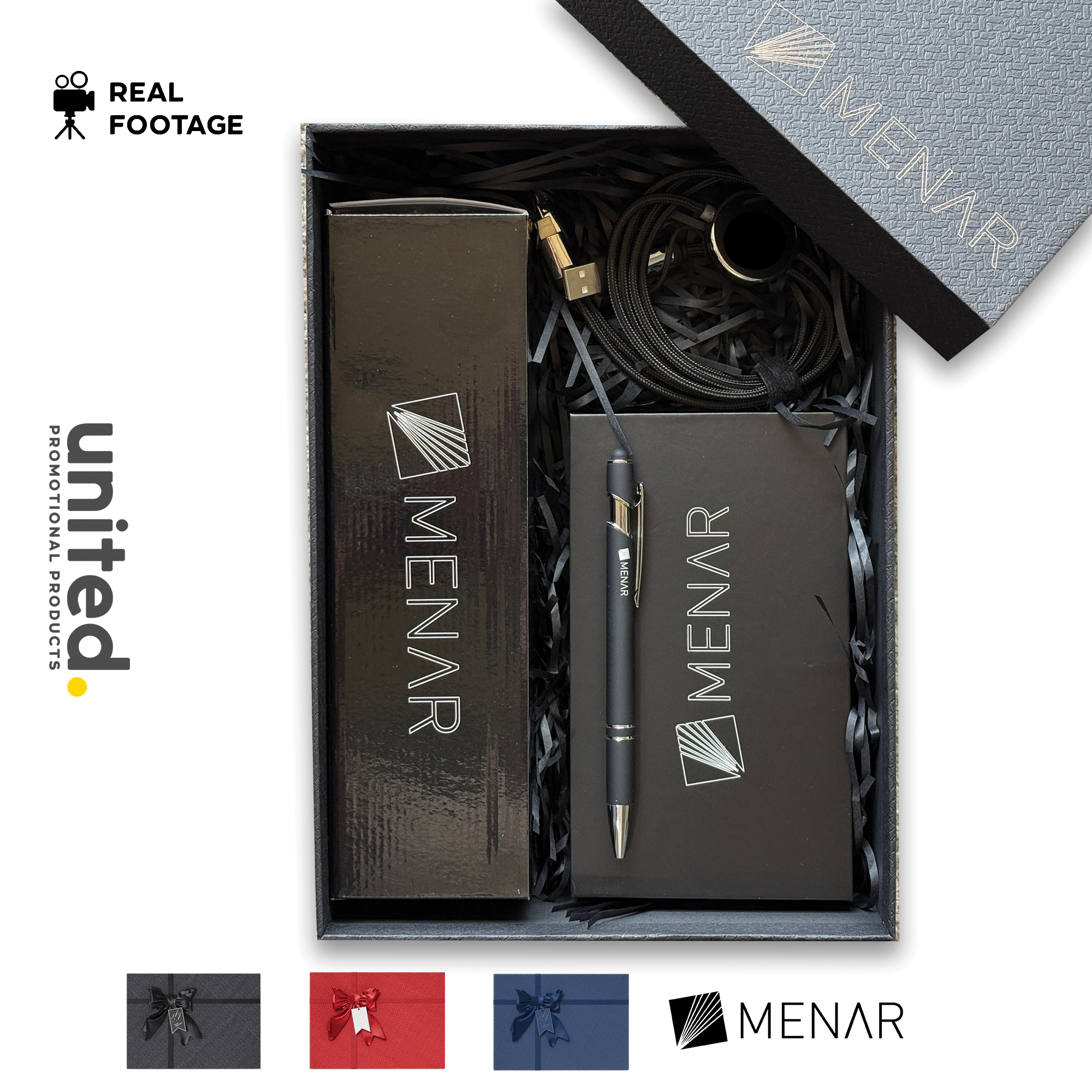 Company Logo Affordable Gift Box, Corporate Client Holiday Gift Box, Personalized Employee Gift Box, Business Logo New Year Gift Box (Copy)