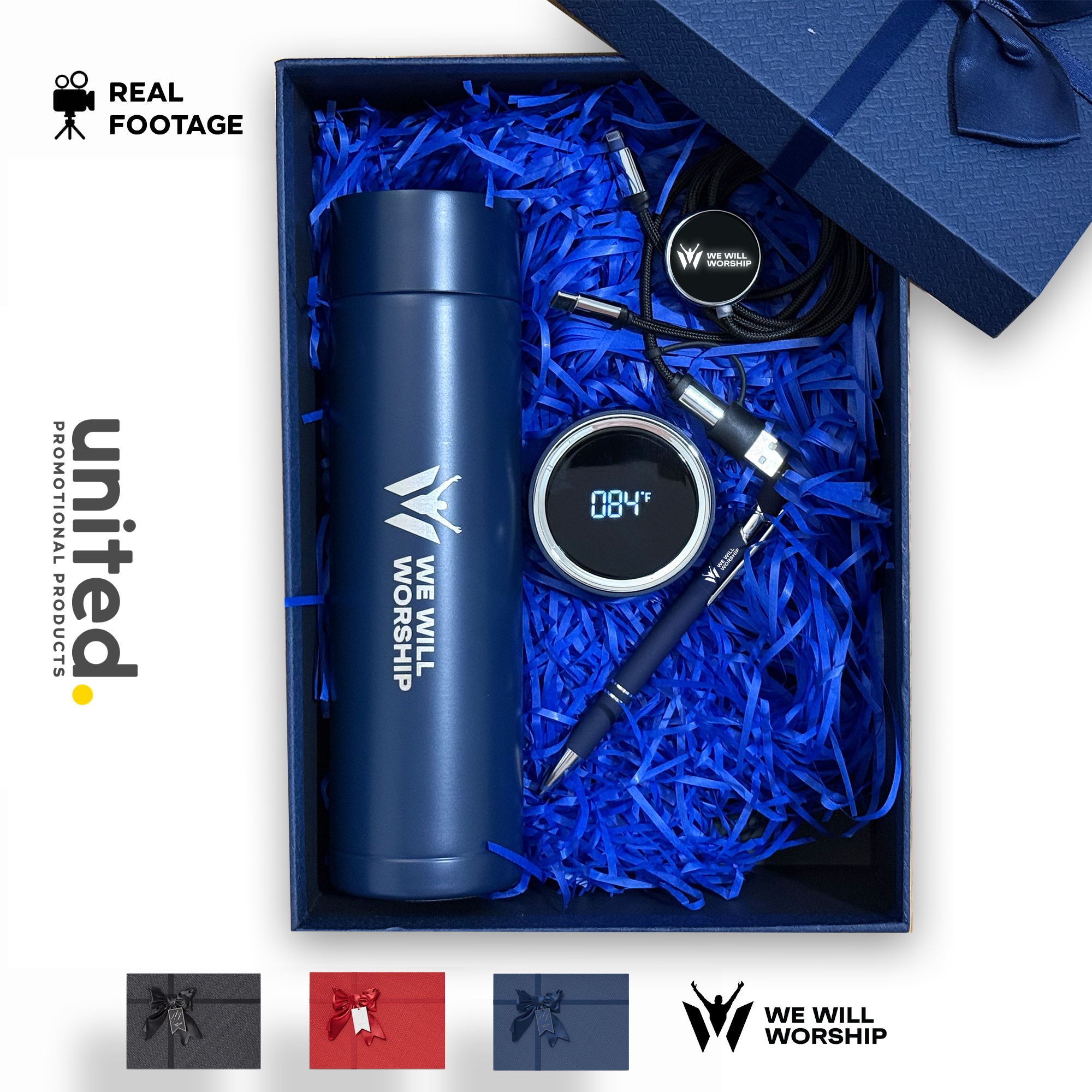 Affordable Company Logo Gift Box, Affordable Bulk Order Gift Box, Affordable Company Event Gift Box, Company Logo Holiday Gift Box
