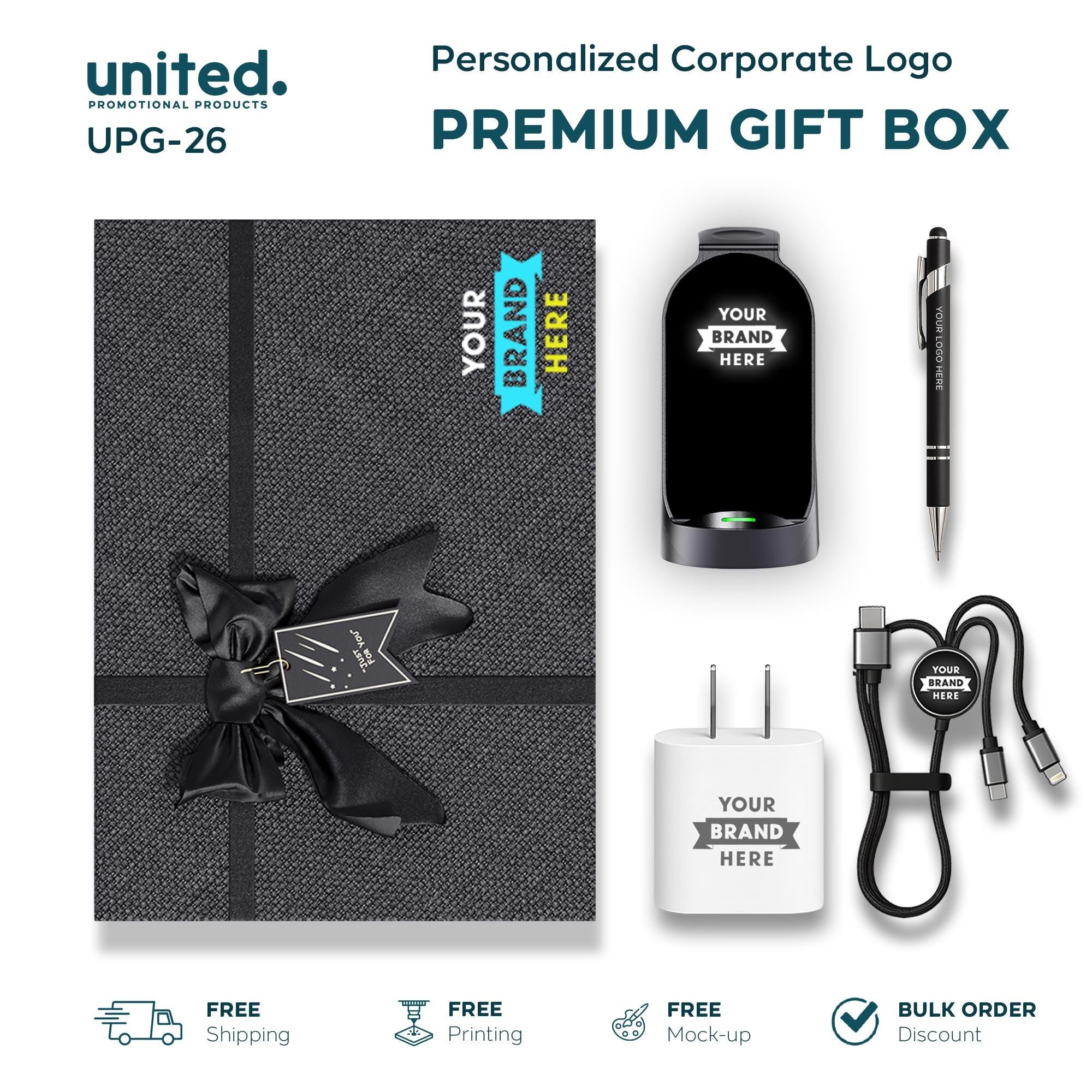 Affordable Company Logo Gift Bulk Order, Affordable New Year Company Gift Box, Corporate Gift Box, Affordable Client and Employee Gift Box