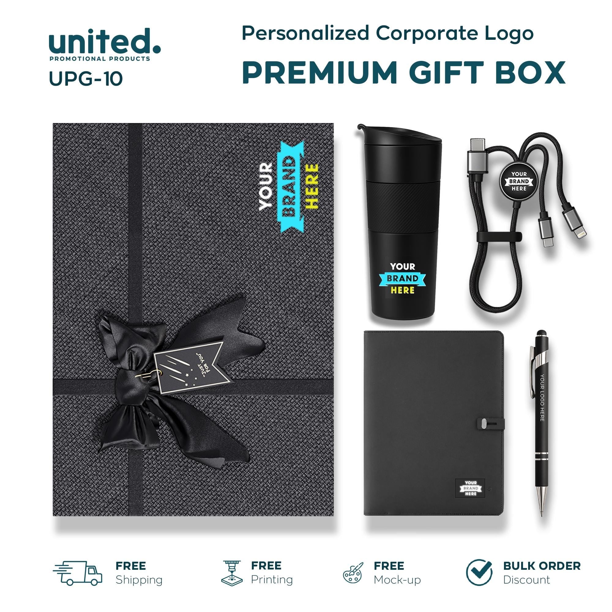 Premium Technological Corporate Gift Box, Bulk Order Company Gift Box, Affordable Company Bulk Order Gift Box, Company Holiday Gift Box