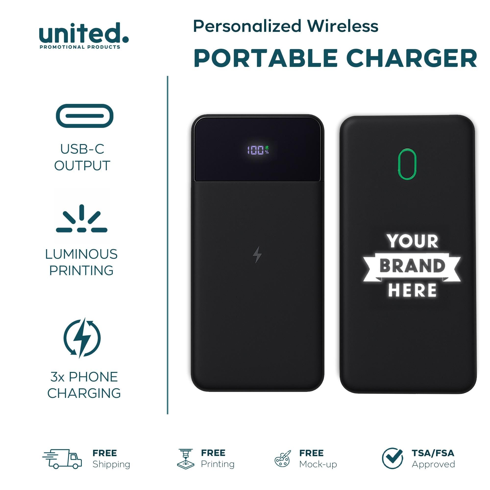 Company Gift Personalized Charger, Customized Gift Powerbank, iPhone Charger, Company Bulk Order Portable Charger, Corporate Logo Charger