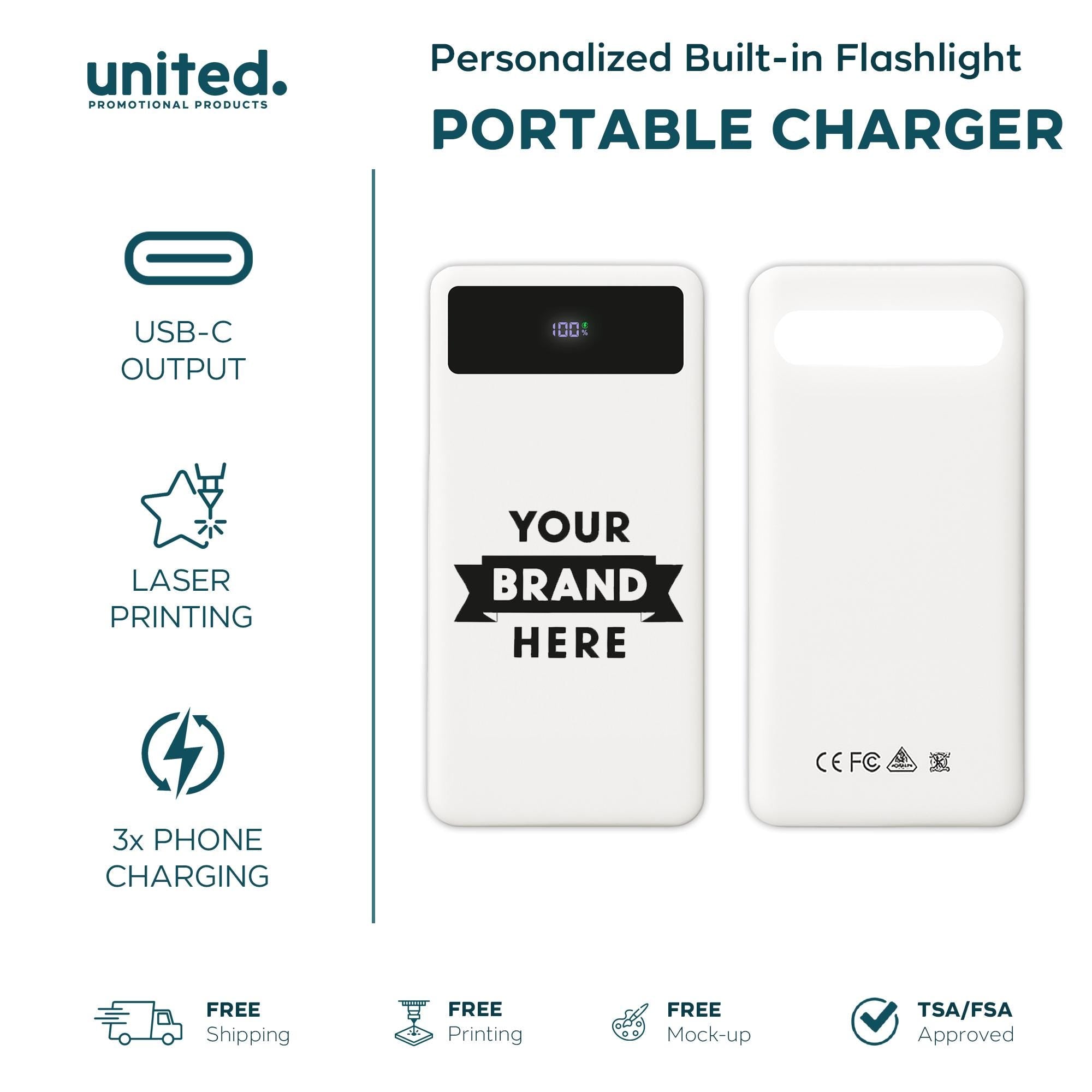 Company Gift Personalized Charger, Customized Gift Powerbank, iPhone Charger, Company Bulk Order Portable Charger, Corporate Logo Charger