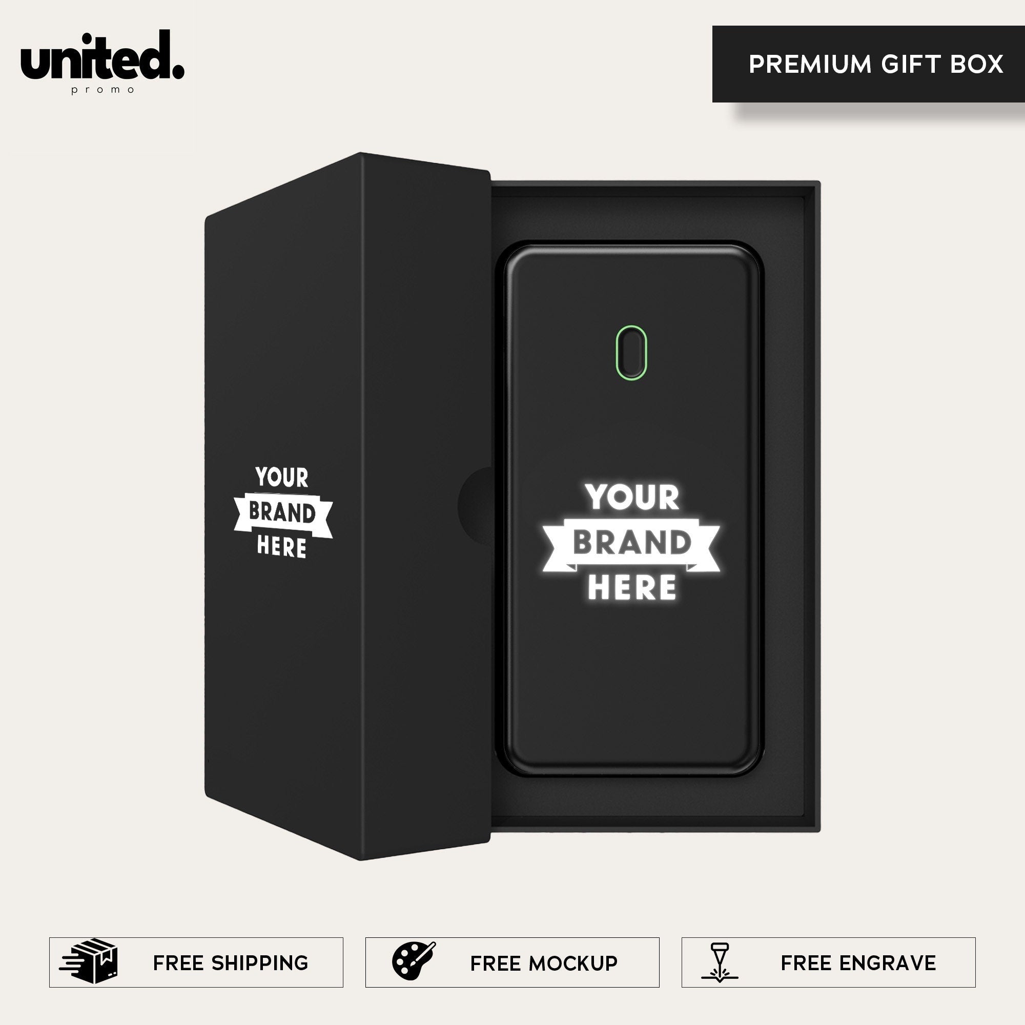 Company Gift Personalized Charger, Customized Gift Powerbank, iPhone Charger, Company Bulk Order Portable Charger, Corporate Logo Charger